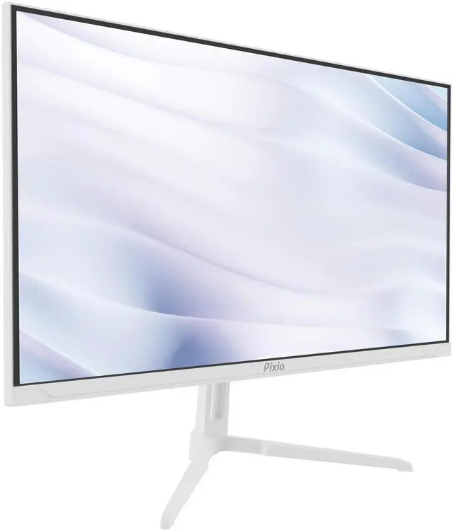 Alt view image 3 of 7 - Pixio PX246 Wave White 24 inch 120Hz Refresh Rate FHD 1080p Resolution IPS Panel 4ms GTG Response Time Gaming Monitor with Adaptive Sync White