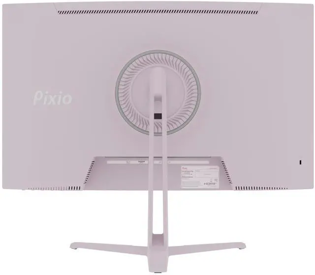 Alt view image 5 of 7 - Pixio PXC248WAVE Pink 24 inch 200Hz Refresh Rate FHD 1080p Resolution 1500R Curve Fast VA Panel 1ms GTG Response Time Adaptive Sync HDR Curved Gaming Monitor Pink