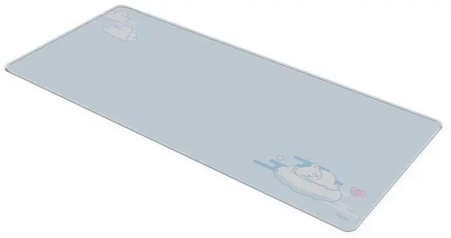 Alt view image 2 of 5 - Pixio Mouse Pads - 36 x 16 inch XXL Sleepy Bear Cloud Blue Multifunctional Large Desk Mats for Gaming, Office, Desktop Anti-slip Waterproof Washable Computer Mouse Mat
