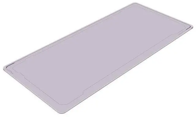Alt view image 3 of 5 - Pixio Mouse Pads - 36 x 16 inch XXL Purple Border Multifunctional Large Desk Mats for Gaming, Office, Desktop Anti-slip Waterproof Washable Computer Mouse Mat
