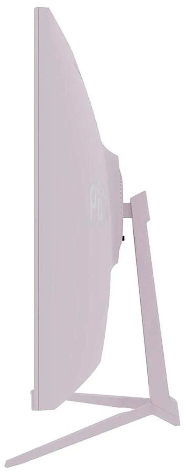 Alt view image 4 of 7 - Pixio PXC278 Wave Pink 27 inch 180Hz Refresh Rate QHD 1440p Resolution 1650R Curved Fast VA Panel 1ms GTG Response Time Adaptive Sync HDR Curved Gaming Monitor Pink