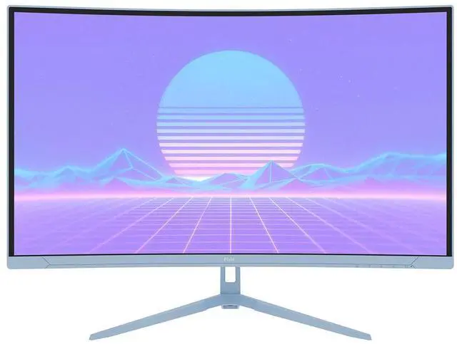 Main image of Pixio PXC278 Wave Blue 27 inch 180Hz Refresh Rate QHD 1440p Resolution 1650R Curved Fast VA Panel 1ms GTG Response Time Adaptive Sync HDR Curved Gaming Monitor Blue