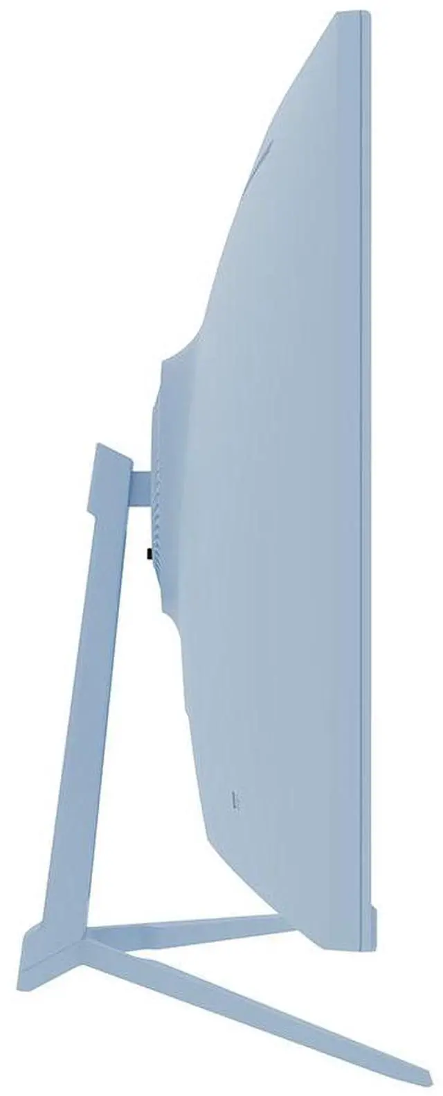 Alt view image 5 of 7 - Pixio PXC278 Wave Blue 27 inch 180Hz Refresh Rate QHD 1440p Resolution 1650R Curved Fast VA Panel 1ms GTG Response Time Adaptive Sync HDR Curved Gaming Monitor Blue