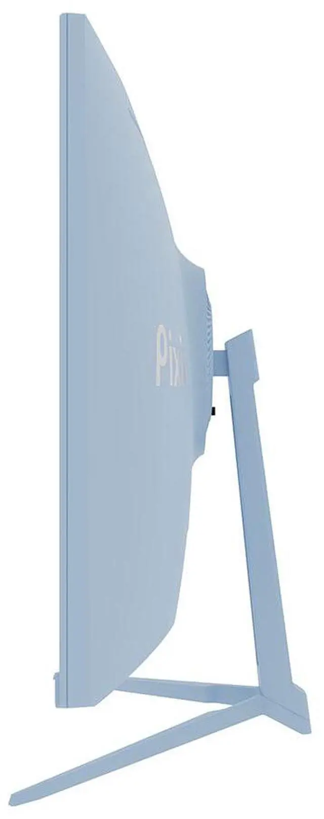 Alt view image 4 of 7 - Pixio PXC278 Wave Blue 27 inch 180Hz Refresh Rate QHD 1440p Resolution 1650R Curved Fast VA Panel 1ms GTG Response Time Adaptive Sync HDR Curved Gaming Monitor Blue