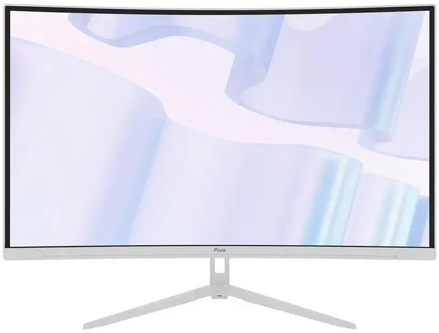 Main image of Pixio PXC279 Wave White 27 inch 300Hz Refresh Rate FHD 1080p Resolution 1650R Curved Fast VA Panel 1ms GTG Response Time Adaptive Sync HDR Curved Gaming Monitor