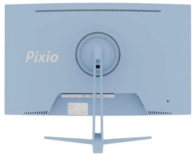 Alt view image 2 of 7 - Pixio PXC279 Wave Blue 27 inch 300Hz Refresh Rate FHD 1080p Resolution 1650R Curved Fast VA Panel 1ms GTG Response Time Adaptive Sync HDR Curved Gaming Monitor