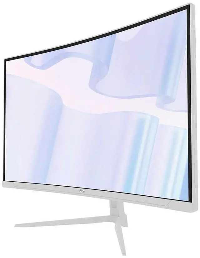 Alt view image 5 of 7 - Pixio PXC279 Wave White 27 inch 300Hz Refresh Rate FHD 1080p Resolution 1650R Curved Fast VA Panel 1ms GTG Response Time Adaptive Sync HDR Curved Gaming Monitor