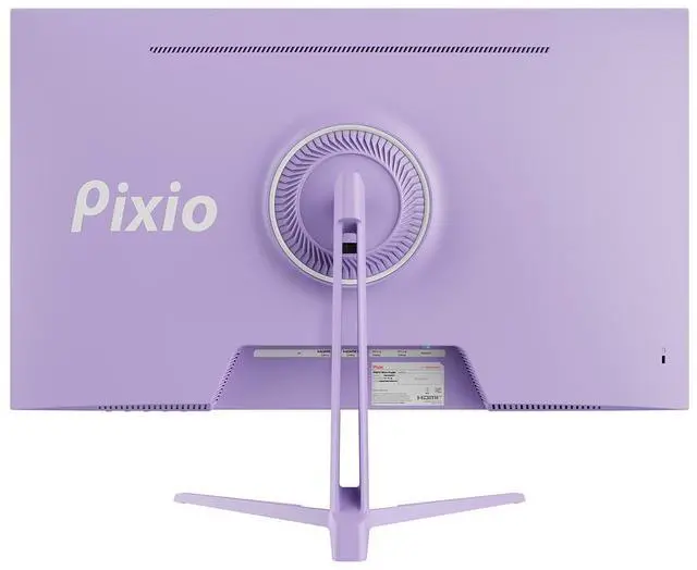 Alt view image 2 of 7 - Pixio PX27U Wave Purple 27 inch 160Hz Refresh Rate 4K 3840x2160p Resolution Fast IPS Panel 1ms GTG Response Time Tilt Adjustable Gaming Monitor with Adaptive Sync