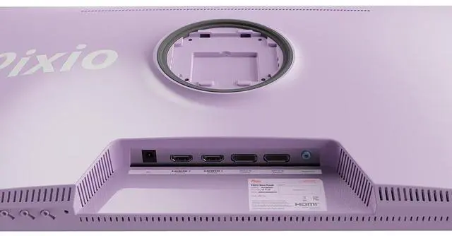 Alt view image 6 of 7 - Pixio PX27U Wave Purple 27 inch 160Hz Refresh Rate 4K 3840x2160p Resolution Fast IPS Panel 1ms GTG Response Time Tilt Adjustable Gaming Monitor with Adaptive Sync