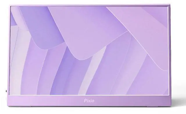 Main image of Pixio PX160 Wave Purple Portable Monitor 15.6 inch 60Hz FHD 1080p IPS Panel HDR Screen Cover Stand USB-C HDMI Laptop Screen Extender Portable Monitor for Laptop, PC, Console, Phone