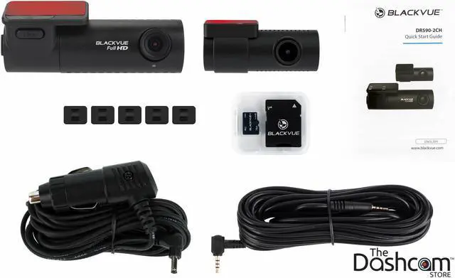 Alt view image 4 of 4 - BlackVue DR590-2CH 1080p Dual-Lens Dashcam for Front and Rear w/64GB SD Card
