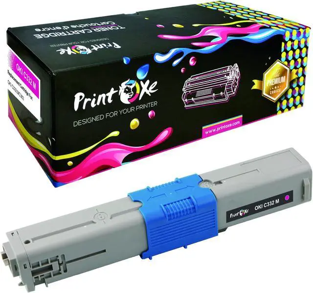 Main image of OKI C332 Compatible Magenta 46508702 (Red) Toner Cartridge for C332 MC363 C332dn MC363dn C332dnw Printers