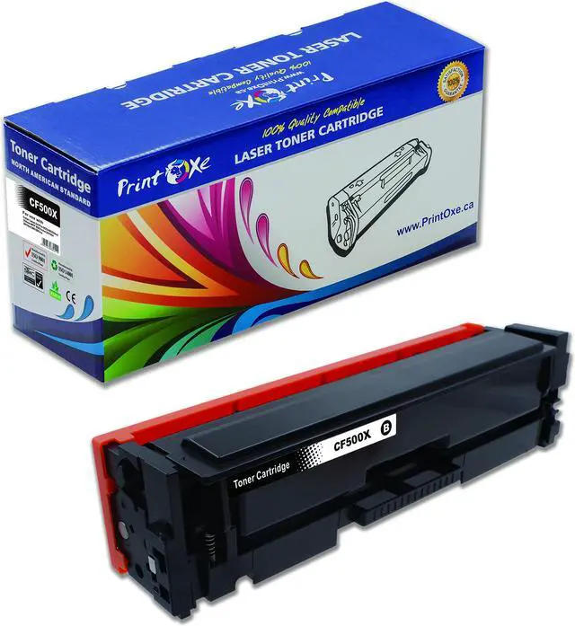 Alt view image 2 of 5 - 202X Compatible Set plus Black High Yield of 202A of 5 Toner CF500X CF501X CF502X CF503X for HP Color Laserjet Pro M254 M254dw M254nw & MFP M281cdw M281fdn M281fdw M280 M280nw