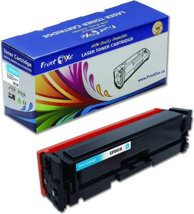 Alt view image 3 of 5 - 202X Compatible Set plus Black High Yield of 202A of 5 Toner CF500X CF501X CF502X CF503X for HP Color Laserjet Pro M254 M254dw M254nw & MFP M281cdw M281fdn M281fdw M280 M280nw