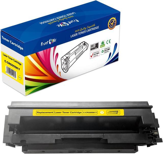 055H Yellow | Without Chip | Compatible High Yield YellowToner Cartridge  for Canon Color ImageCLASS MF740C MF741Cdw MF743 MF743Cdw MF745Cdw MF746Cdw  