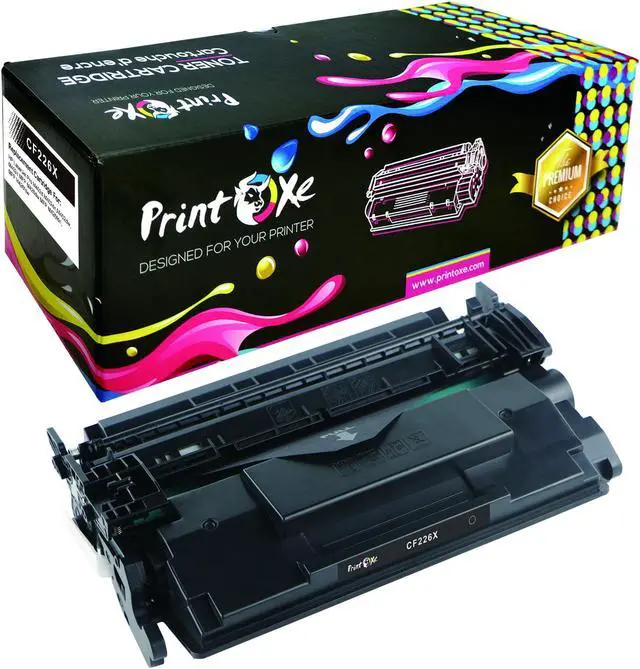 Alt view image 2 of 2 - CF226X Compatible 2 Toner Cartridges High Yield 9,000 Pages 26X / 26A for HP LaserJet Pro M402d M402dn M402n M402dw and MFP M426fdn M426fdw M426dw