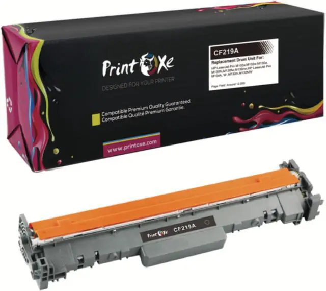 Alt view image 3 of 5 - CF219A Drum & 2 CF217X Compatible Cartridges High Yield of CF217A for HP M102 / M102a / M102w / M130 / M130a / M130fw / M130nw / M130