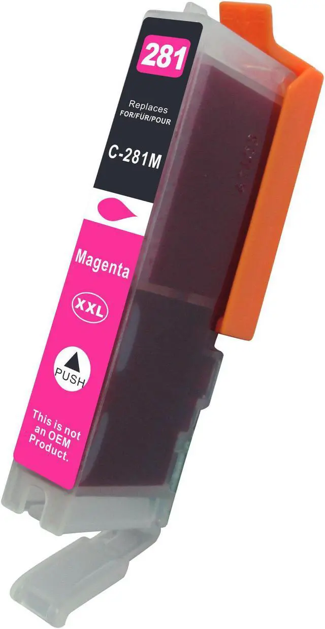 Alt view image 5 of 7 - PGI 280 / CLI 281 XXL Compatible Set + Black | 6 Ink Cartridges | WITHOUT Photo Blue for TR7500 TR7520 TR8500 TR8520 TR8620 TS6100 TS6120 TS6200 TS6220 TS6300 TS6320 TS9520 TS9521C TS702