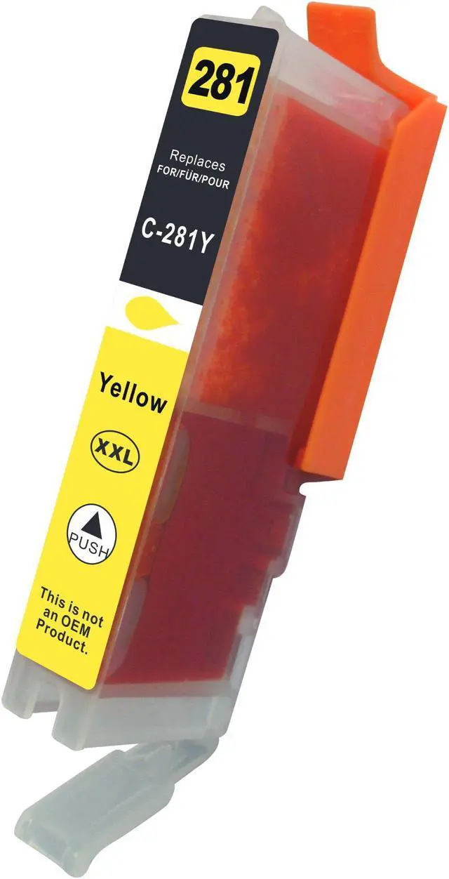 Alt view image 6 of 7 - PGI 280 / CLI 281 XXL Compatible Set + Black | 6 Ink Cartridges | WITHOUT Photo Blue for TR7500 TR7520 TR8500 TR8520 TR8620 TS6100 TS6120 TS6200 TS6220 TS6300 TS6320 TS9520 TS9521C TS702