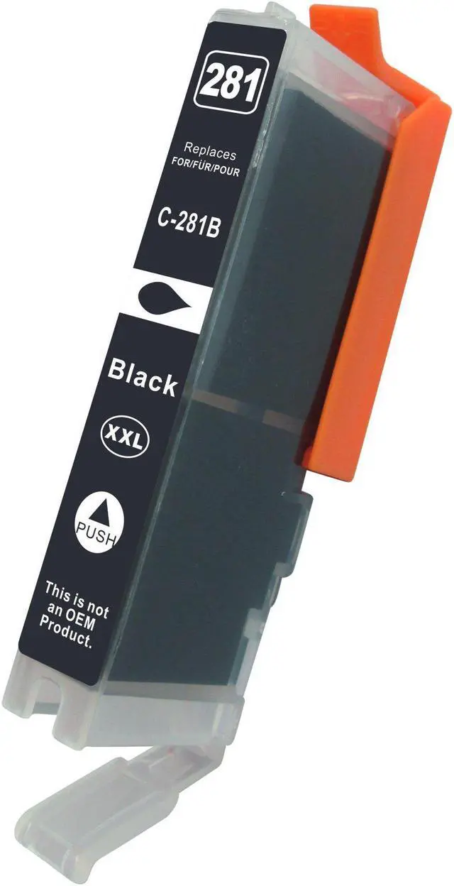 Alt view image 7 of 7 - PGI 280 / CLI 281 XXL Compatible Set + Black | 6 Ink Cartridges | WITHOUT Photo Blue for TR7500 TR7520 TR8500 TR8520 TR8620 TS6100 TS6120 TS6200 TS6220 TS6300 TS6320 TS9520 TS9521C TS702