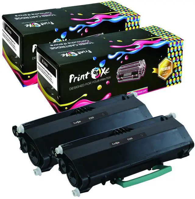 Alt view image 2 of 3 - Lexmark Compatible 3 Packs for E260 ( E260A11A ) 2 Toner Cartridges & 1 Drum for ( E260X22G )  for E260 E260D E260DN E360 E360D E360DN E460 E460DN E460DTN E460DW E462 & E462DTN