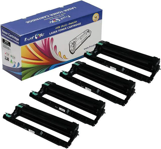 Alt view image 3 of 7 - Brother Compatible Drums Set DR 221CL & Toners Set TN 221 of 4 Drums & 4 Toners ; 8 Units 0f 4 DR221 & 4 Toners TN221 for HL-3140CW 3150CDW 3170CDW 9130CW & MFC-9330CDW 9340CDW & DCP-9020 9140