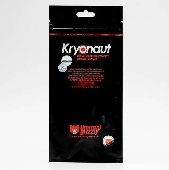 Alt view image 6 of 6 - Thermal Grizzly Kryonaut The High Performance Thermal Paste for Cooling All Processors, Graphics Cards and Heat Sinks in Computers and Consoles 5.55g