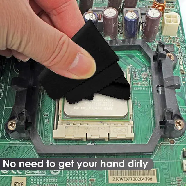 Alt view image 7 of 7 - Arctic Silver 5 - Bonus Tool & Micro Fiber Cloth & Pad - Thermal Cooling Compound Paste 3.5g High-Density Polysynthetic Silver