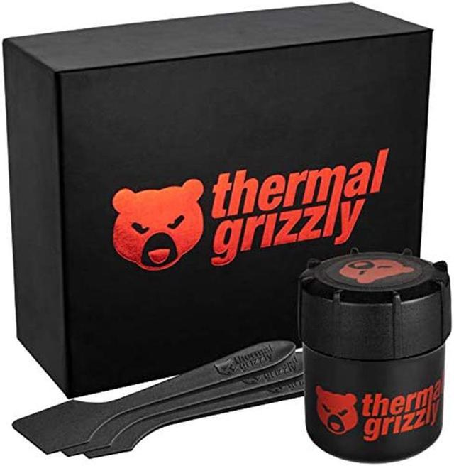 Thermal Grizzly Kryonaut The High Performance Thermal Paste for Cooling All  Processors, Graphics Cards and Heat Sinks in Computers and Consoles Combo  Extra Spatula, Cleaning Pads + Cloth (1g Combo) 