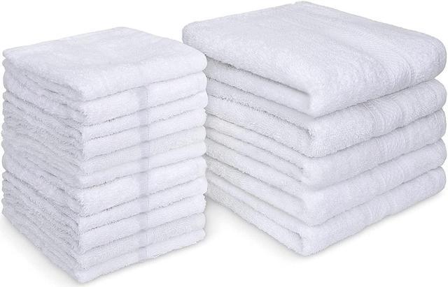 Terry Towels White | Shop Rags by the Box | Absorbent Wipers