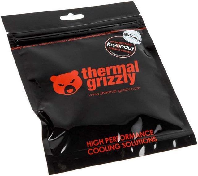 Thermal Grizzly Kryonaut Thermal Grease - 5,55 Gram Set + 2X Extra Spatula  & 2X Cleaning Pads