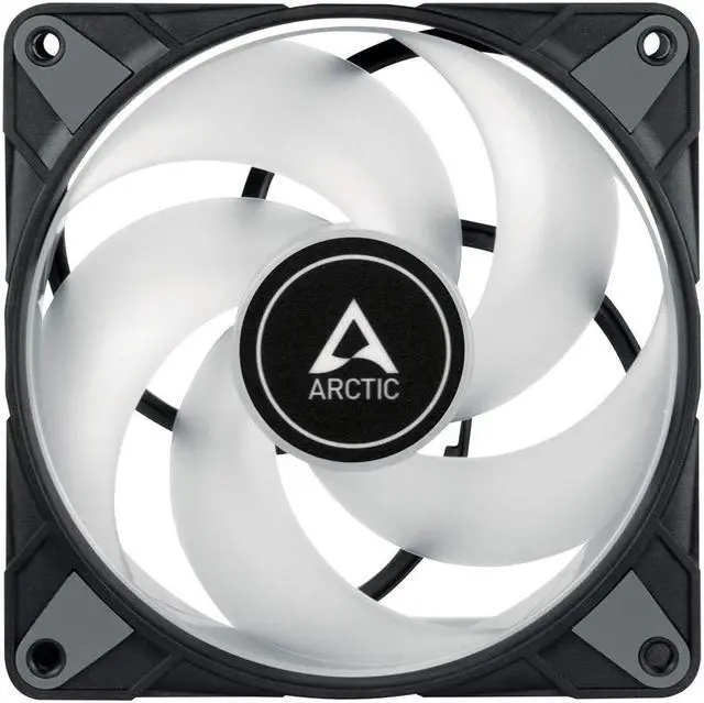 Alt view image 7 of 17 - ARCTIC ACFAN00232A P12 PWM PST A-RGB (3 Pack) 120 mm PWM case Fan Optimized for Static Pressure 2000 RPM 3 pin Black
