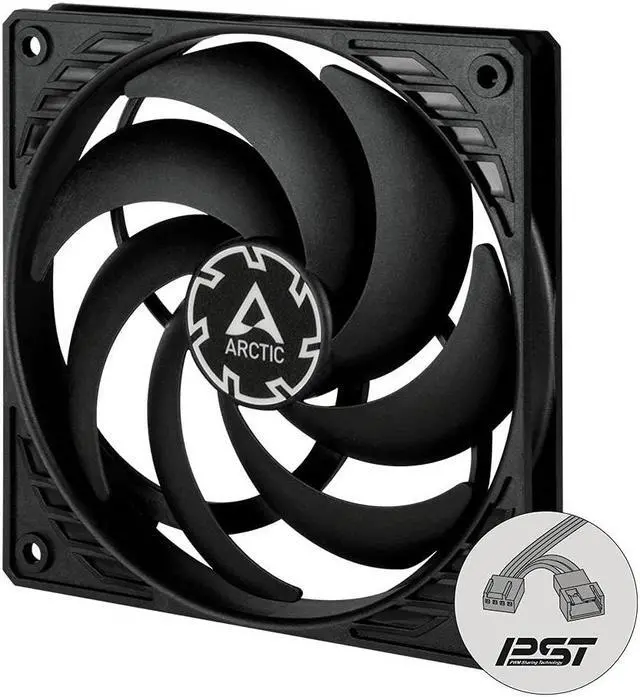 Alt view image 7 of 12 - ARCTIC P12 SLIM PWM PST 120mm Case Fan with PWM Sharing Technology (PST)