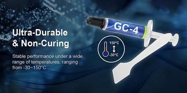 Alt view image 2 of 5 - Gelid Solutions GC-4-3.5g Thermal Compound for Heat Sinks | Maximum Thermal Conductivity | Easy to use | Non-Corrosive