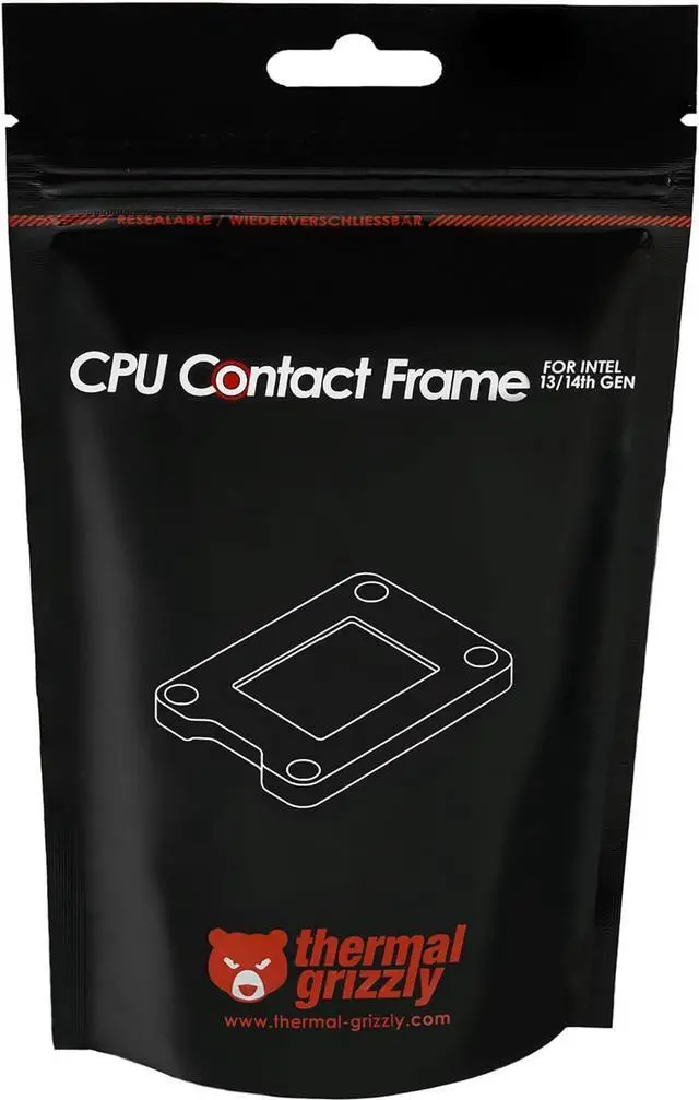 Alt view image 3 of 9 - Thermal Grizzly Intel Contact Frame (13th & 14th GEN)