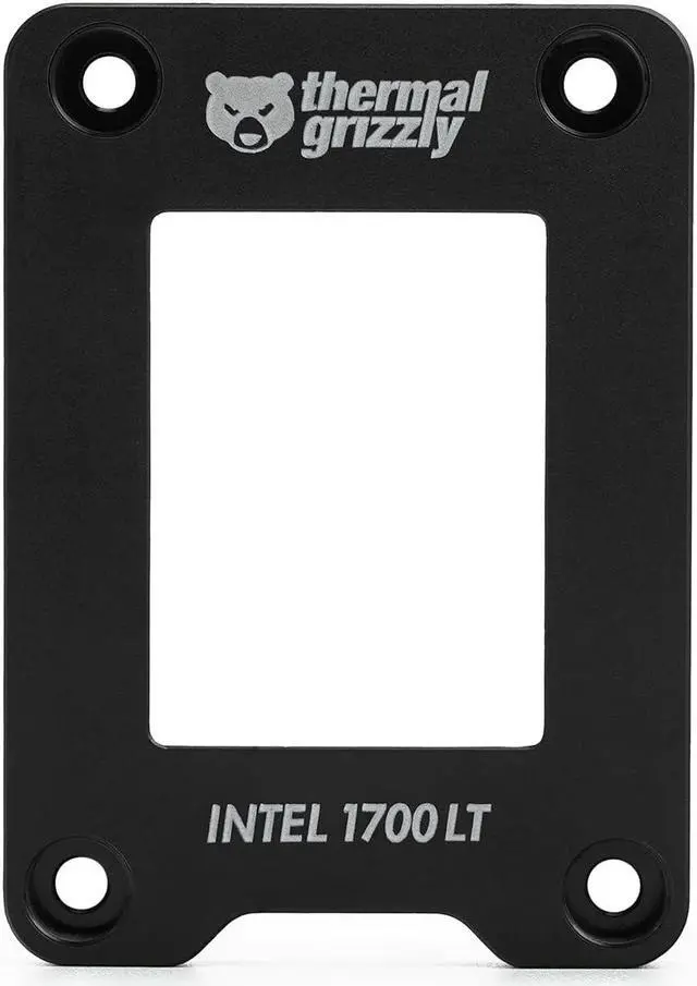 Alt view image 2 of 7 - Thermal Grizzly - CPU Contact Frame Intel 1700 LT - for Optimized CPU Contact Pressure to Improve The Cooling Performance