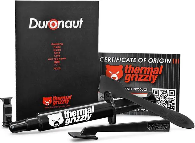 Main image of Thermal Grizzly Duronaut - 6 Gram - Enhanced Durability & High Performance Thermal Paste - for Maximum Thermal Conductivity While Overclocking CPU/GPU/PS4/PS5/Xbox