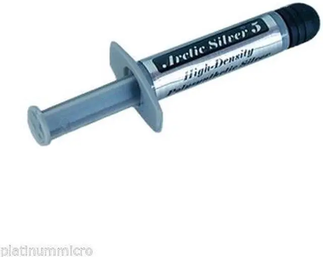 Alt view image 4 of 5 - Arctic Silver 5 AS5-3.5G Premium Silver Thermal Paste Compound Grease 3.5G Grams