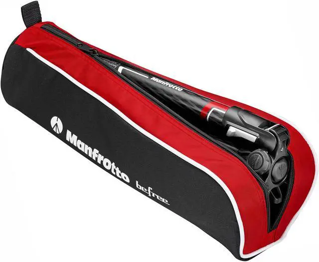 Alt view image 12 of 20 - Manfrotto Befree GT Travel Carbon Fiber  Tripod with 496 Ball Head (Black)