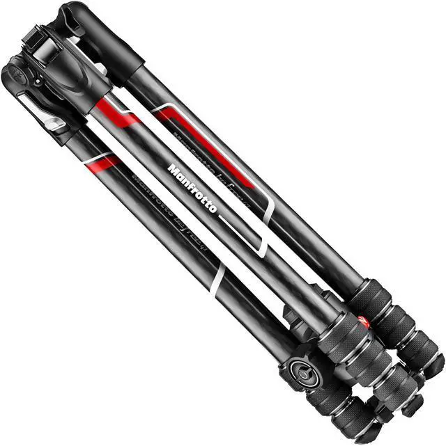 Alt view image 10 of 20 - Manfrotto Befree GT Travel Carbon Fiber  Tripod with 496 Ball Head (Black)