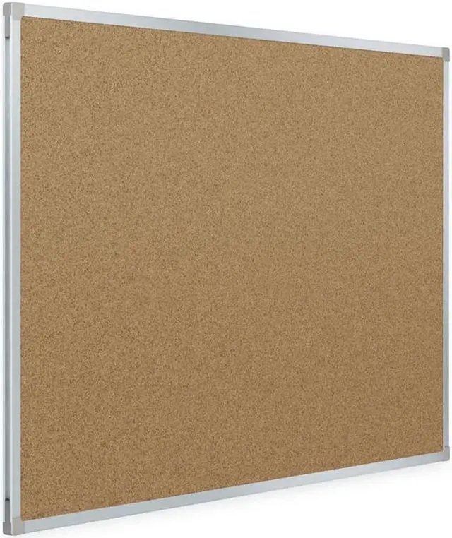Alt view image 2 of 8 - QUARTET 85360 Bulletin Board,Cork,Aluminum Frame