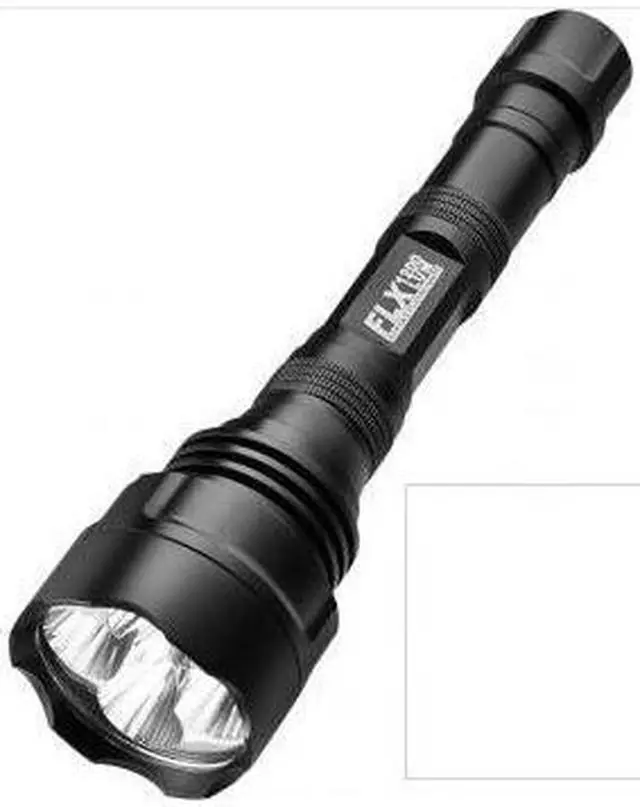 Alt view image 3 of 7 - Barska 1200 Lumen High Power Tactical Flashlight, Black -