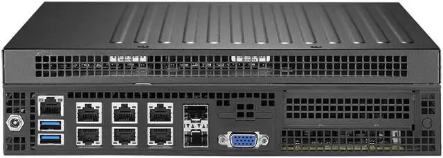 Alt view image 2 of 5 - Supermircro SYS-E301-9D-8CN8TP Xeon D-2146NT 8-Core Networking PC, 4x GbE, 2x 10GBase-T, 2x 10G SFP+, IPMI