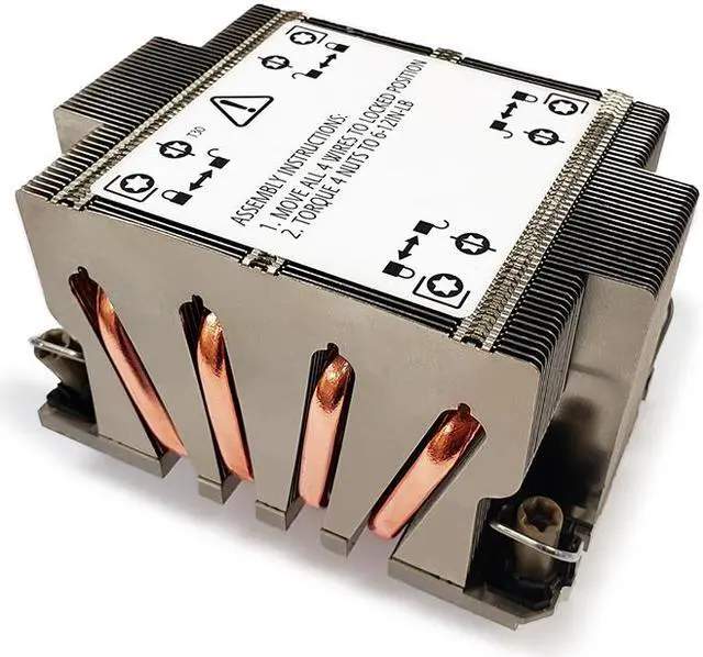 Main image of Dynatron N2 Intel LGA4189 Aluminum Heatsink with Copper Heatpipes for Ice Lake, Cooper Lake