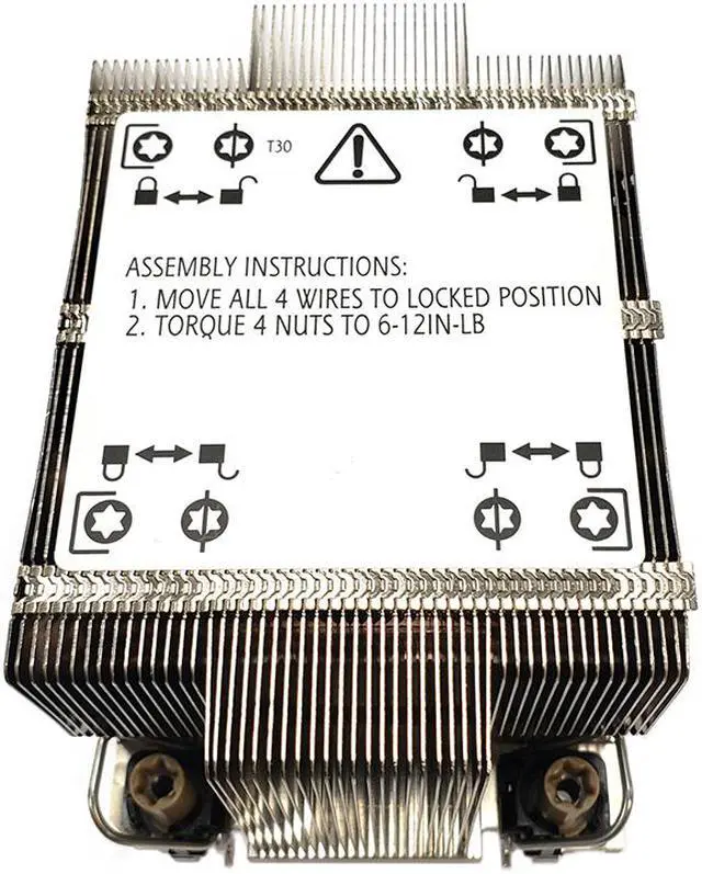 Alt view image 3 of 13 - Dynatron N2 Intel LGA4189 Aluminum Heatsink with Copper Heatpipes for Ice Lake, Cooper Lake