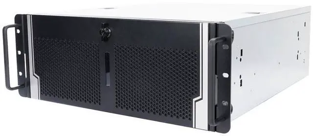 Main image of In-Win Rackmount R400-01N 4U Entry Level No PS 3/1/(4) Bays NO BP/HD Tray