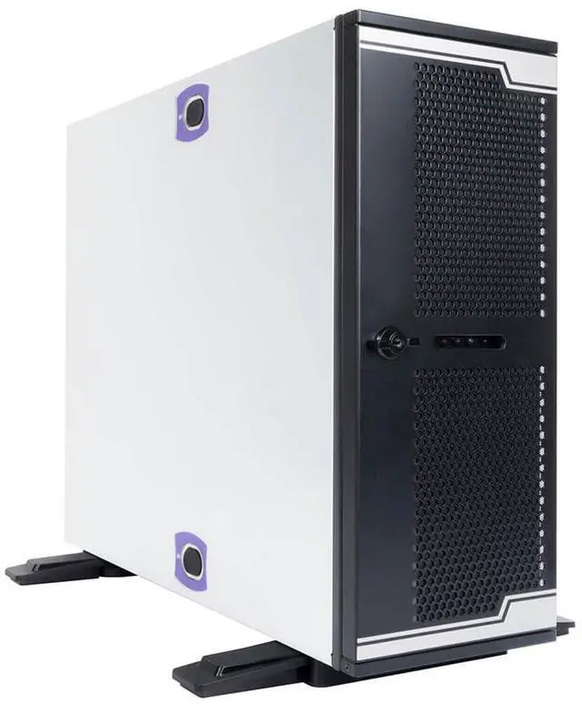 Alt view image 4 of 9 - In-Win Rackmount R400-01N 4U Entry Level No PS 3/1/(4) Bays NO BP/HD Tray