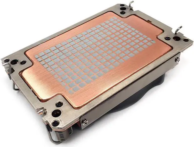 Alt view image 3 of 4 - Dynatron S3 Intel Socket FCLGA 4677 CPU Heatsink and Fan for Sapphire Rapids
