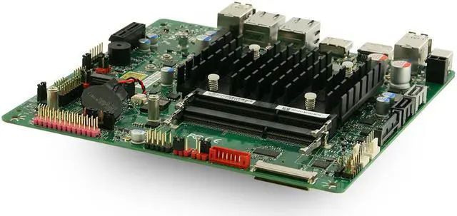 Alt view image 2 of 4 - Mitac PD10AI Apollo Lake N3350 Thin Mini ITX Motherboard, Dual LAN, No Audio