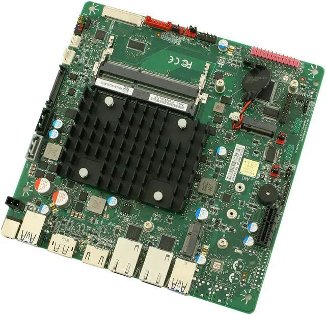 Alt view image 3 of 4 - Mitac PD10AI Apollo Lake N3350 Thin Mini ITX Motherboard, Dual LAN, No Audio